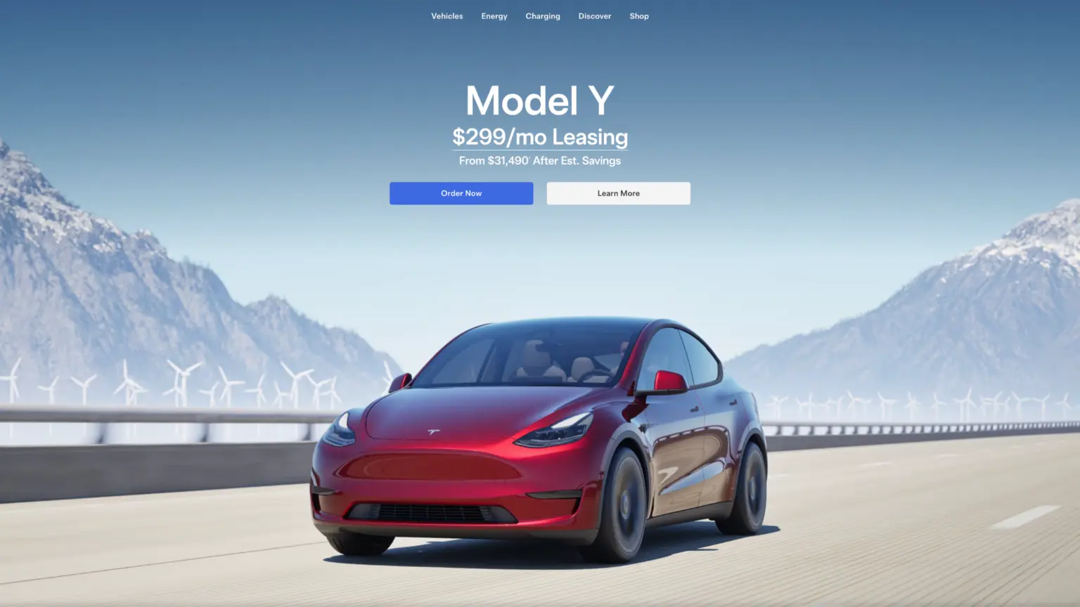 Cinematic Visuals website